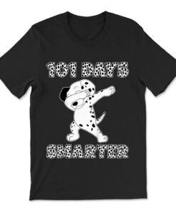 101 Days Smarter Dabbing Dalmation Shirt Kids Dog Teachers T-shirt