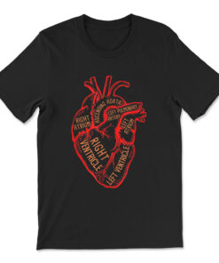 Anatomical Heart Medical Hospital Personal Cardiologist T-shirt