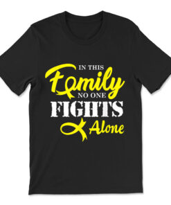 Appendix Cancer Fight Cancer Ribbon T-shirt
