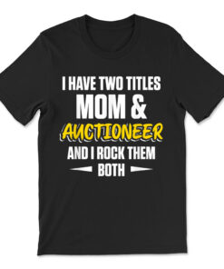 Auctioneer Auction Bidding Valuer T-shirt
