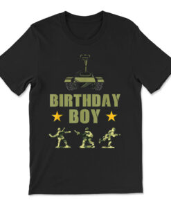 Birthday Army Party Army Decorations Boys Birthday Party T-shirt