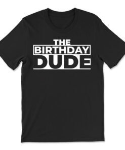 Birthday Dude Graphic Novelty T-shirt