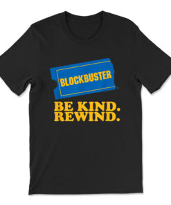 Blockbuster Be Kind Rewind T-shirt