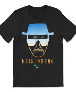 Breaking Bad Heisenberg Desert Horizon Outline T-shirt