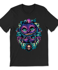 Cheshire Cat Shirt Alice In Wonderland T-shirt