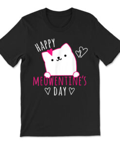 Cute Cat Valentines Day Shirt For Girls Kitty Quote T-shirt