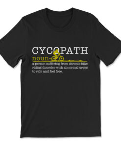 Cycopath T-shirt Mountain Bike Funny Mtb Biker Biking T-shirt