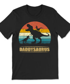 Daddy Dinosaur Daddysaurus 2 Kids T-shirt