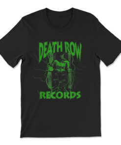 Death Row Records Electric Neon Green T-shirt