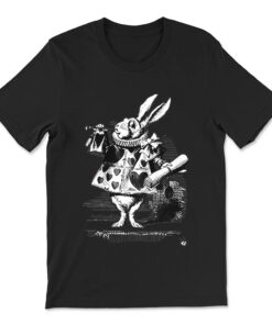 Easy Costume Alice In Wonderland White Rabbit T-shirt