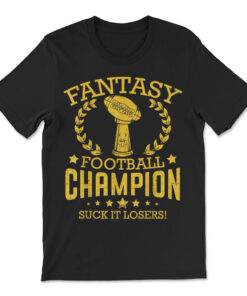 Fantasy Football Funny Champ Champion Draft 2019 T-shirt
