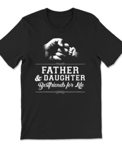 Father Daughter Friends Fist Bump T-shirt