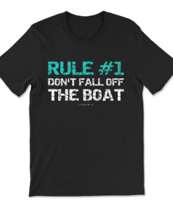 Funny Cruise Shirts - Rule 1 Don't Fall Off The Boat T-shirt