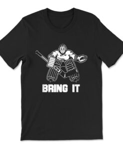Funny Ice Hockey Player Gift Goalie T-shirt