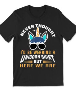 Funny Unicorn For Papa Dad Grandpa Big Brother T-shirt