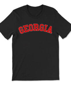 Georgia Usa State Ga Varsity Style Sports T-shirt