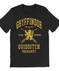Harry Potter Gryffindor Team Seeker Hogwarts Quidditch T-shirt