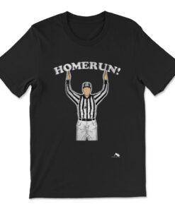 Homerun Baseball Football Mash Up T-shirt