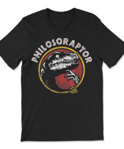 Jurassic Park Philosopher Funny Humor T-shirt