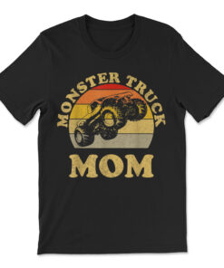 Monster Truck Mom Retro Vintage Monster Truck T-shirt