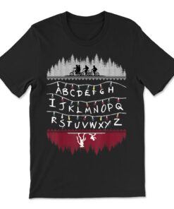 Netflix Stranger Things Alphabet Lights T-shirt