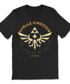 Nintendo Legend Of Zelda Hyrule Kingdom Tri Force Poster T-shirt