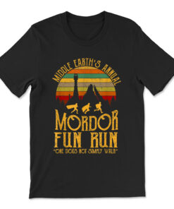 One Does Not Simply Walk Middle Earths Annual Mordor Fun Run T-shirt