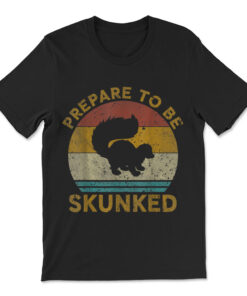 Prepare To Be Skunked Cribbage Lovers Vintage Cribbage Game T-shirt