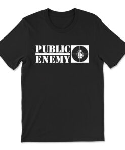 Public Enemy Long Logo T-shirt