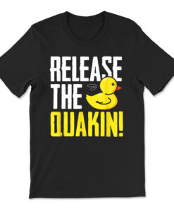 Release The Quackin Graphic Rubber Duck T-shirt