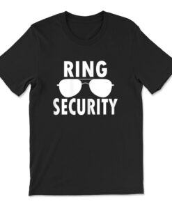 Ring Security Wedding Ring - Wedding Party T-shirt