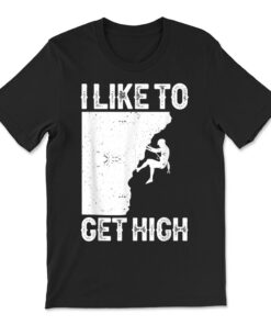 Rock Climbing Mountain Indoor Bouldering T-shirt