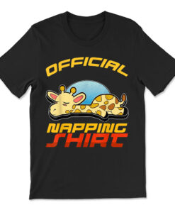 Sleeping Giraffe Official Napping T-shirt