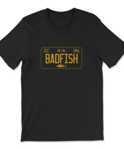 Socal Badfish License Plate T-shirt