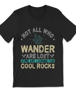Some Are Looking For Cool Rocks - Geologist Geode Hunter T-shirt
