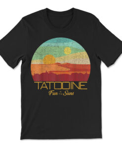 Star Wars Tatooine Postcard T-shirt