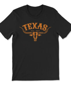 Texas Longhorn Austin Pride Vintage Beauty Design T-shirt