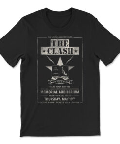 The Clash  83 Wichita Falls Texas Poster T-shirt