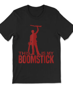 This Is My Boomstick Shotgun Chainsaw Dead T-shirt