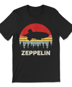 Vintage Retro Zeppelin Shirt Dirigible Airship T-shirt